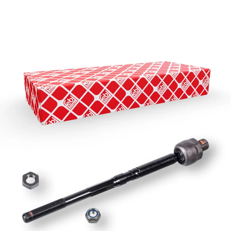 Image of FEBI BILSTEIN 29238 Inner Tie Rod OE Turbo NEW, Front Axle Right, with locking plate Inner Tie Rod (51)