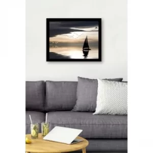 Image of SC0717 Multicolor Decorative Framed MDF Painting