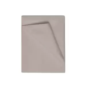 image of Belledorm 400 Thread Count Flat Sheet Pewter King