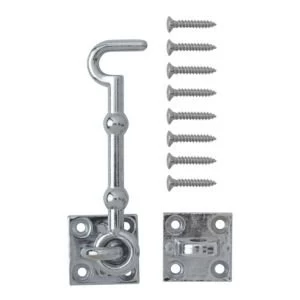 Image of BQ Chrome Effect Zamac Cabin Hook