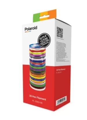 image of Polaroid 3D Pen Filament Box (Box of 22 mixed colours)