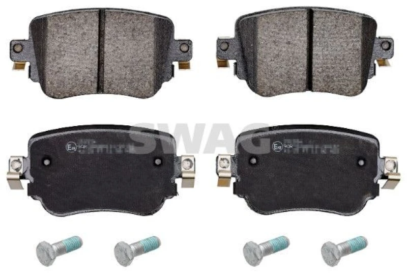 Image of Brake pad set SWAG 30 91 6912