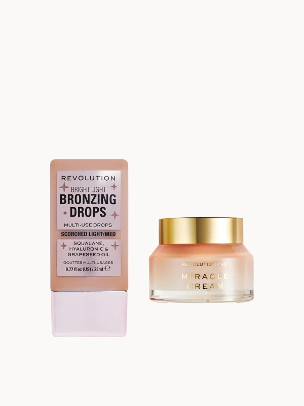 Image of Makeup Revolution Bright Light Bronzing Drops Bronze (Various Shades) - Bronze Scorched