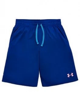 Image of Urban Armor Gear Childrens Tech Colorblock Short Sleeved T-Shirt And Prototype Short Set - Navy Pink