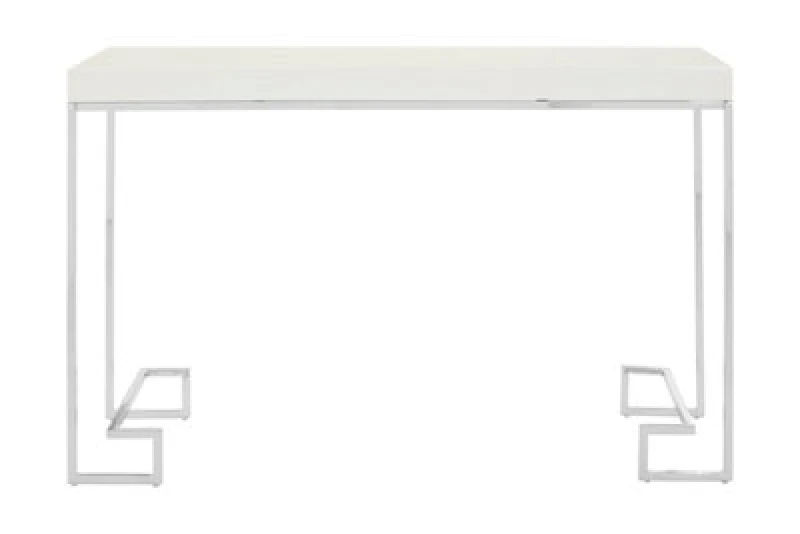 Image of Premier Housewares Interiors By Premier Allure Chrome Console Table