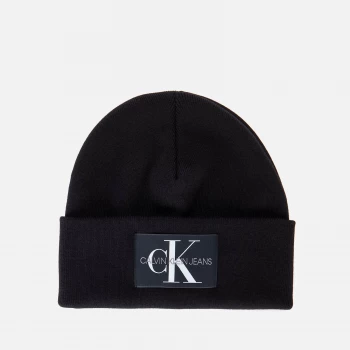 Image of Calvin Klein Jeans Womens Beanie Institutional - Black