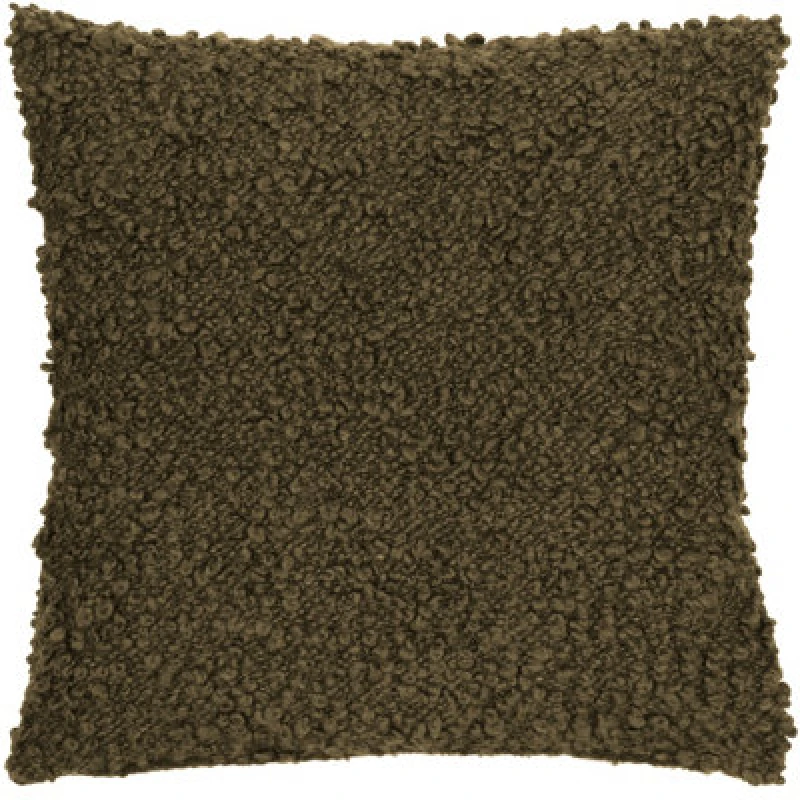 Image of Yard Ulsmere Boucle Cushion in Green Size: 45cm x 45cm Green Unisex 45cm x 45 cm