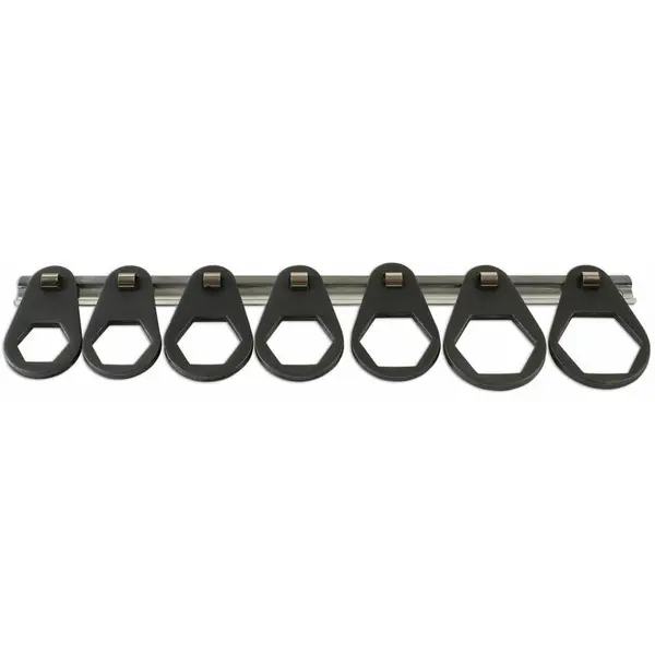 Image of LASER TOOLS Laser Tools Oil Filter Offset Wrench Set 7pc 7659 5018341076597