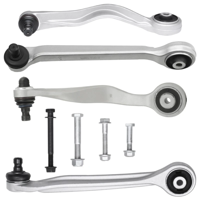 Image of RIDEX 772S0649 Control arm repair kit Front Axle, Control Arm Cast Aluminium Suspension Kit (772)