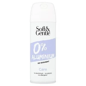 Image of Soft and Gentle 0 percent Aluminium Dry Deodorant - Care 150ml
