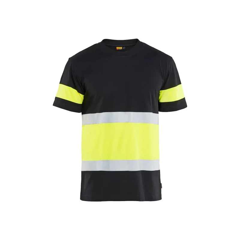 Image of Blaklader High-visibility T-Shirt Blaklader Noir Male 2XL