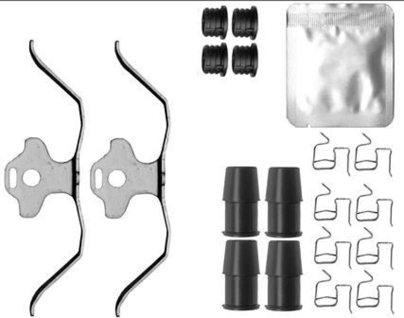 Image of Accessory Kit, brake caliper TEXTAR 82562200