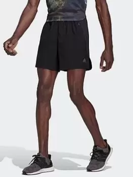 Image of adidas Hiit Mesh Training Shorts, Black Size XL Men