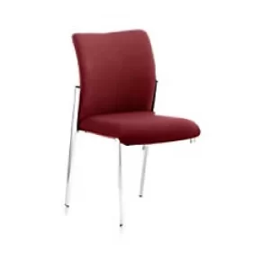 Image of Dynamic Visitor Chair Academy Seat Ginseng Chilli Without Arms Fabric