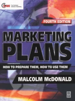 Image of Marketing Plans by Malcolm Mcdonald and Chartered Institute of Marketing Book