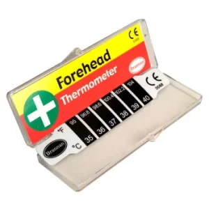 image of Brannan Reusable Forehead Thermometer in Plastic Storage Box