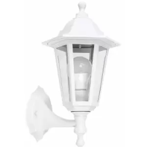 Image of Minisun 18928 Mayfair Ip44 White Up/down Wall Lantern