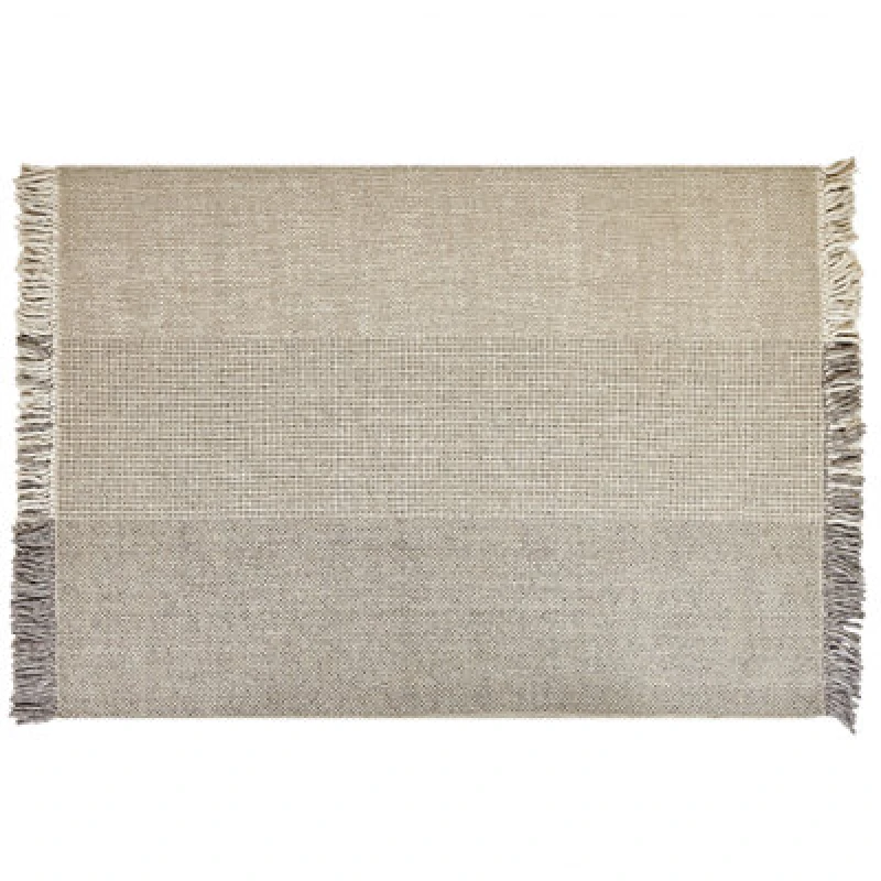 Image of Beliani Rug Tekeler Grey 160 X 230 Cm Wool