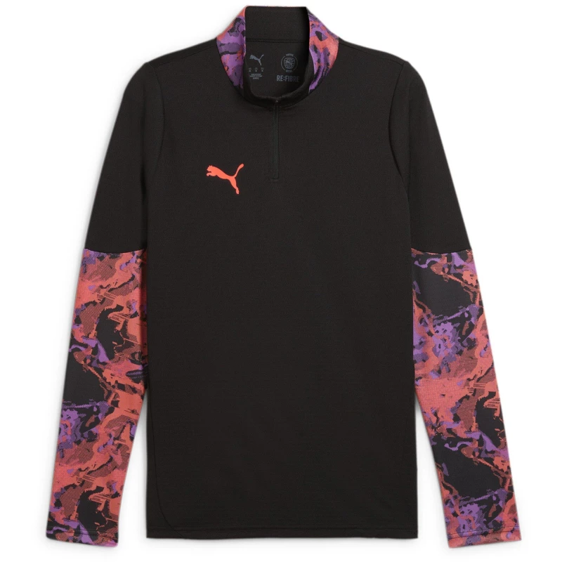 Image of Puma IndividualCUP quarter Zip-Top Adults - Black M