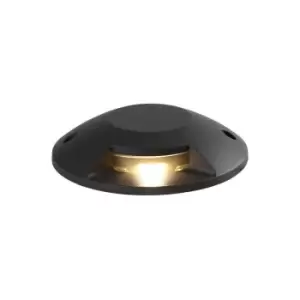 image of Luminosa Lighting - Inground Driveover 1 Light, 1 x 6W LED, 3000K, 165lm, IP67, IK10, Anthracite