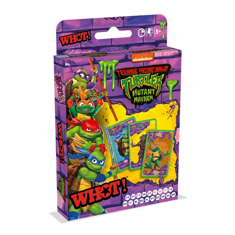 Image of Teenage Mutant Ninja Turtles Teenage Mutant Ninja Turtles POPSTARS TOP TRUMP - None One Size Unisex