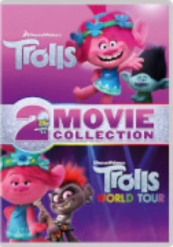 image of Trolls & Trolls World Tour Double Pack (DVD)