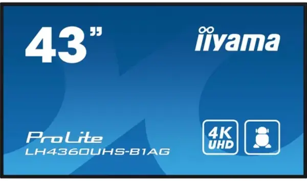 Image of iiyama 43 ProLite LH4360UHS Digital Signage Display