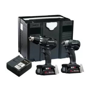 Image of EYC231PN2G31 EYC231PN Twin Pack 18V 2 x 3.0Ah Li-ion PANC231PN - Panasonic