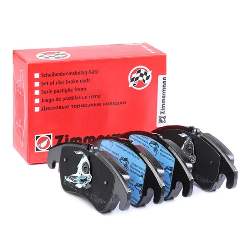 Image of ZIMMERMANN 24743.190.1 Brake pad set Front Axle, Photo corresponds to scope of supply Brake Pad Set,disc brake (402)