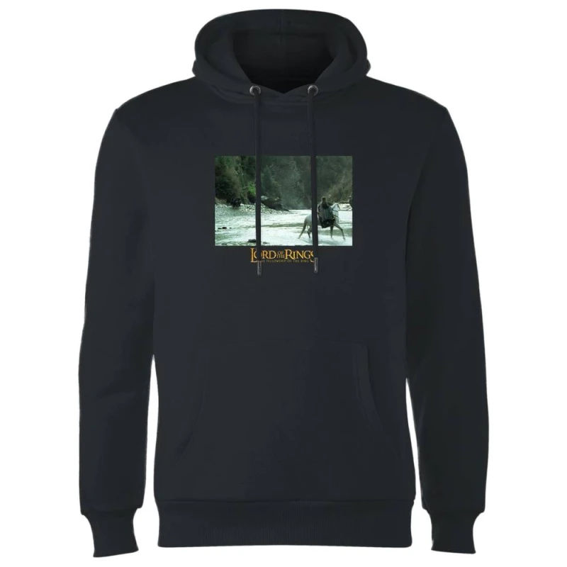 Image of Lord Of The Rings Arwen Hoodie - Black - S