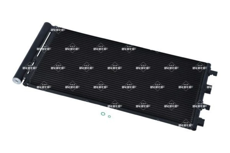 Image of NRF 35969 Condenser EASY FIT, with seal ring, with nitrogen filling Aluminium Condenser,air conditioning (448)