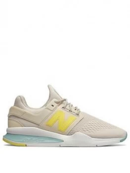 Image of New Balance 247 GreyYellow GreyYellow Size 3 Women