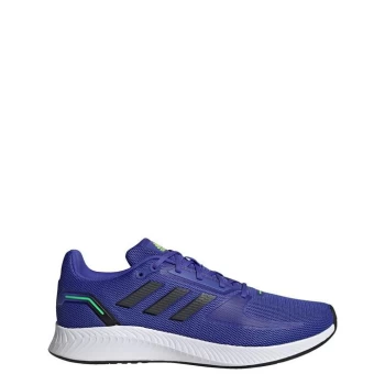 Image of adidas Runfalcon 2.0 Mens Running Shoes - Sonic Ink / Carbon / Screaming
