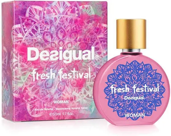 image of Desigual Fresh Festival Eau de Toilette For Her 50ml