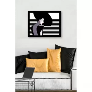 Image of SC0375 Multicolor Decorative Framed MDF Painting
