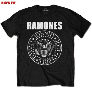 Image of Ramones - Presidential Seal Kids 11 - 12 Years T-Shirt - Black