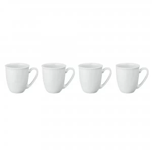 Image of Intro Stone White Set Of 4 Mugs
