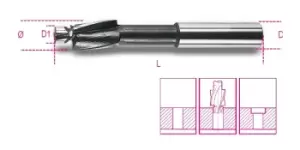 Image of Beta Tools 421 10 HSS Countersink Drill Bit with Guide Pin M10 004210010