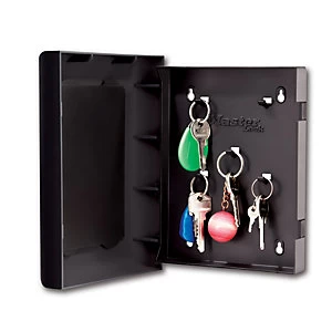 image of Master Lock 5451EURD - 5 Hook Customisable Wall Mounted Key Safe Box