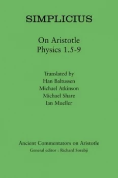 Image of On Aristotle Physics 1.5-9 by Han Baltussen Book