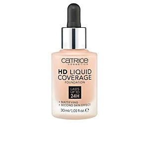 image of HD LIQUID COVERAGE FOUNDATION lasts up to 24h #040-warm beig