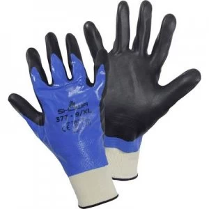 image of Showa 377 Gr.XL 4703 XL Polyester, Nylon, Nitrile Work glove Size 9, XL EN 388 CAT II