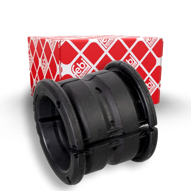 Image of FEBI BILSTEIN 172693 Stabilizer Bushes Front Axle, Elastomer Elastomer Anti-roll Bar Bush Kit (1334)