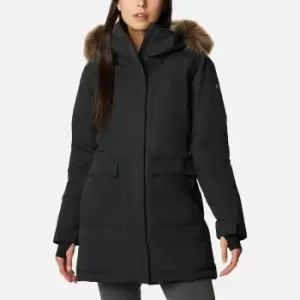 Image of Columbia Womens Little Si Insulated Parka Coat - Black - L
