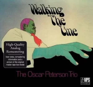 image of Walking the Line by Oscar Peterson Trio CD Album