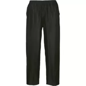 Image of Portwest Classic Rain Trousers Black 5XL