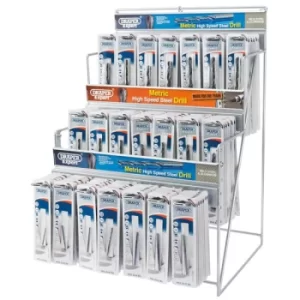 Image of Draper Expert 64038 Assorted HSS Drill Bit Merchandiser (183 Piece)