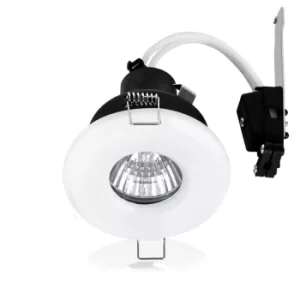 Image of Pack of 4 MiniSun IP65 Non-Fire Rated Bathroom Downlights in White