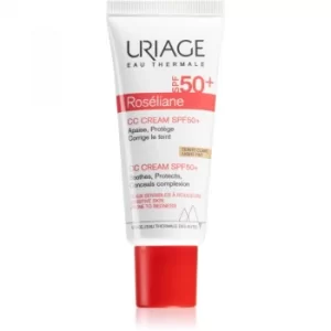 image of Uriage Roseliane CC Cream SPF 50+ Redness Correction CC Cream SPF 50+ Shade Light Tint 40ml