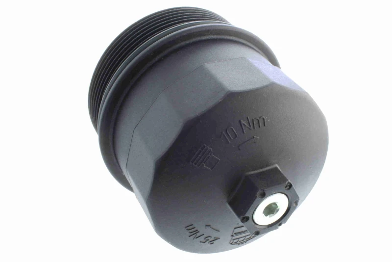 Image of VAICO V20-1225 Cover, oil filter housing Original VAICO Quality Cover,oil filter housing (3323)